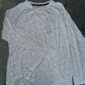 Classic Gray Long Sleeve Top